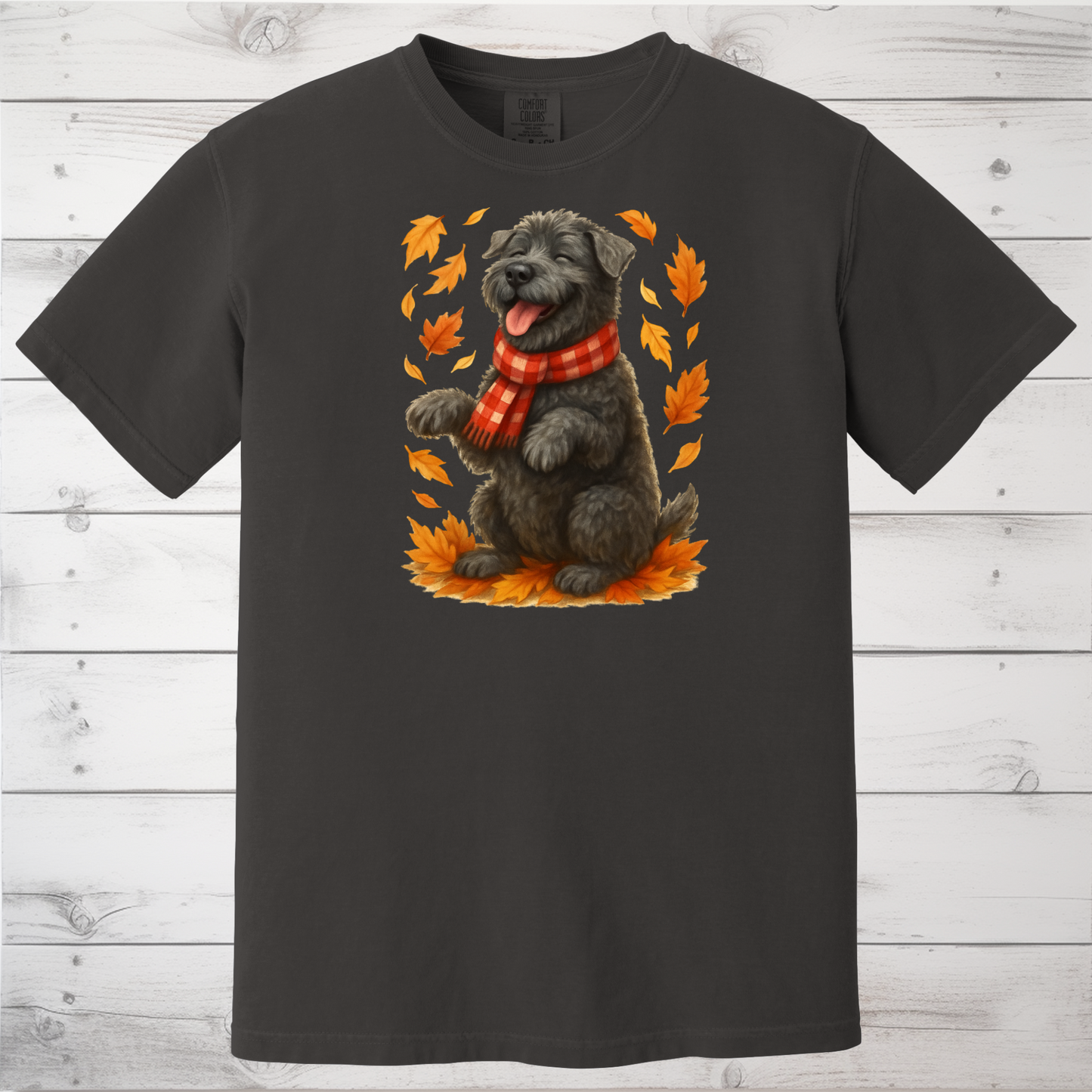 Kerry Blue Terrier Shirt, Autumn Dog Sweatshirt, Pet Lover Gift, Cozy Canine Apparel, Fall Clothing for Dog Moms