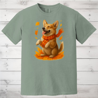 Corgi Autumn Sweatshirt, Dog Lover Fall Apparel, Cozy Pet Sweater, Cute Corgi Shirt Gift, Autumn Dog Fashion