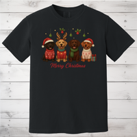 Load image into Gallery viewer, Merry Christmas Labrador Hoodie, Sweatshirt or Tee