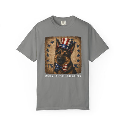 German Shepherd 250 Years of Loyalty Shirt