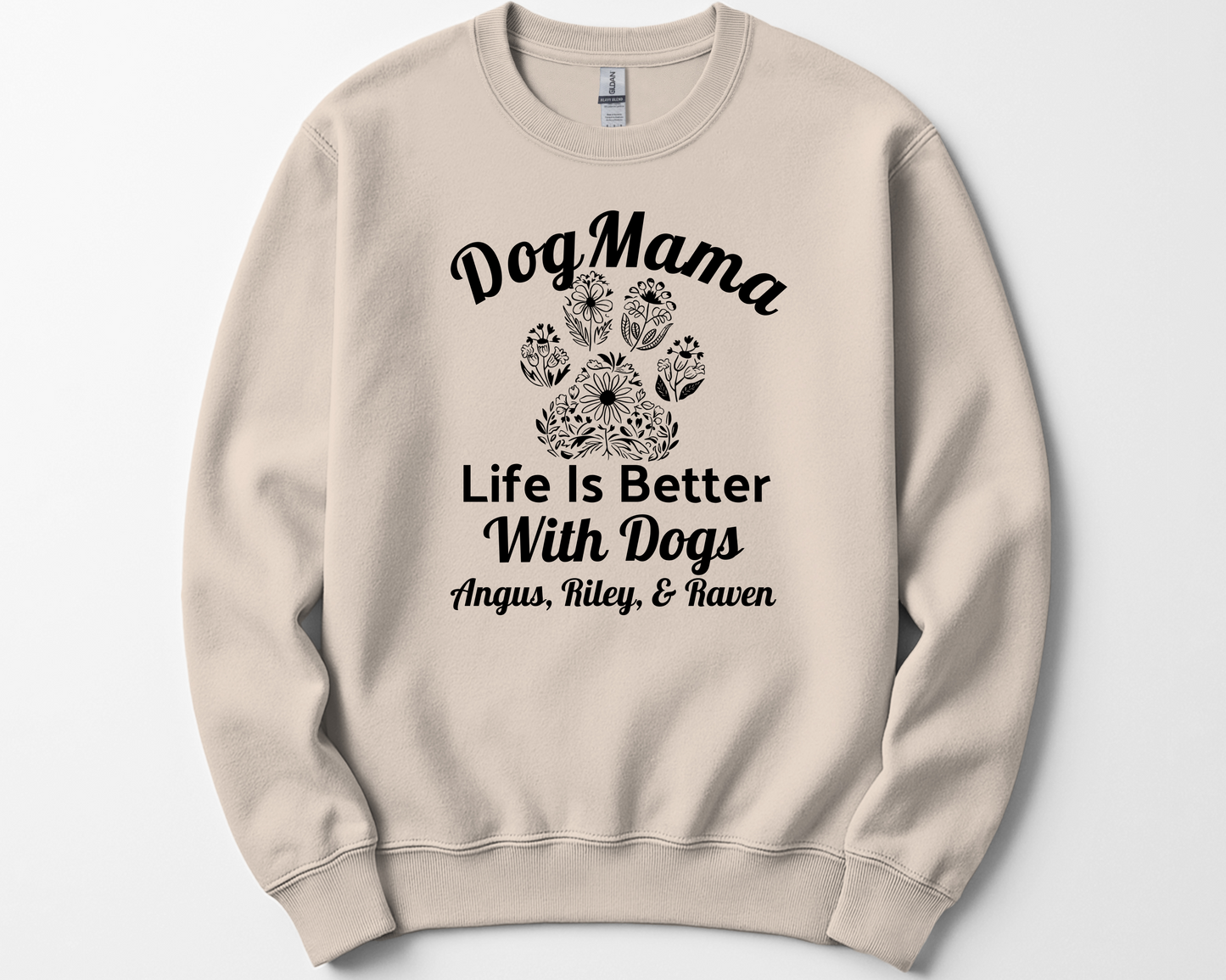 Personalized Life is Better With Dogs Shirt