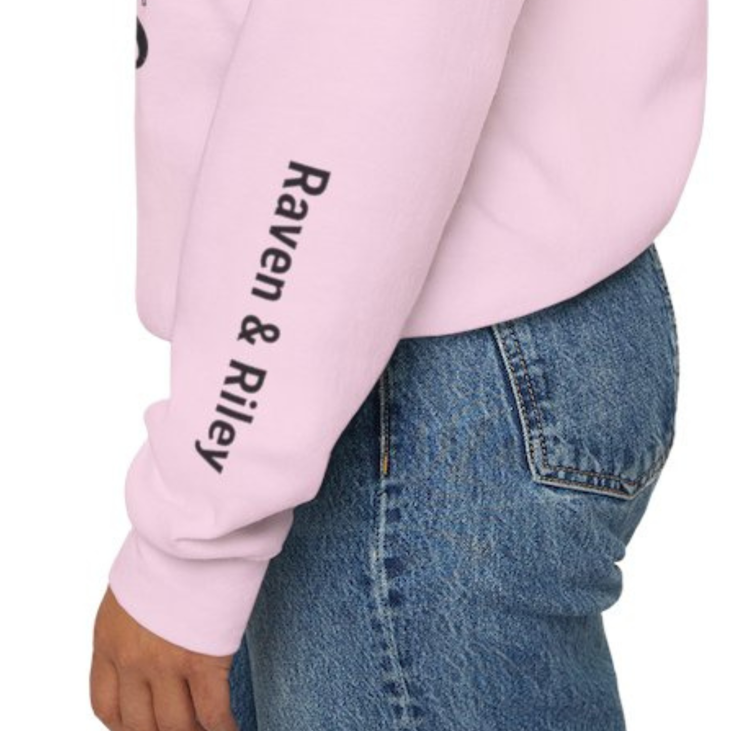 Personalized Dog Mom Sweatshirt, Custom Dog Names Sleeve, My Favorite People Have Paws Crewneck