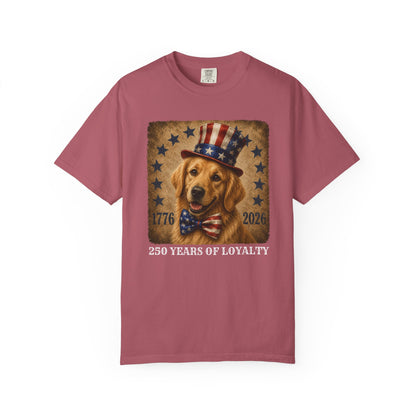Golden Retriever 250 Years of Loyalty Shirt