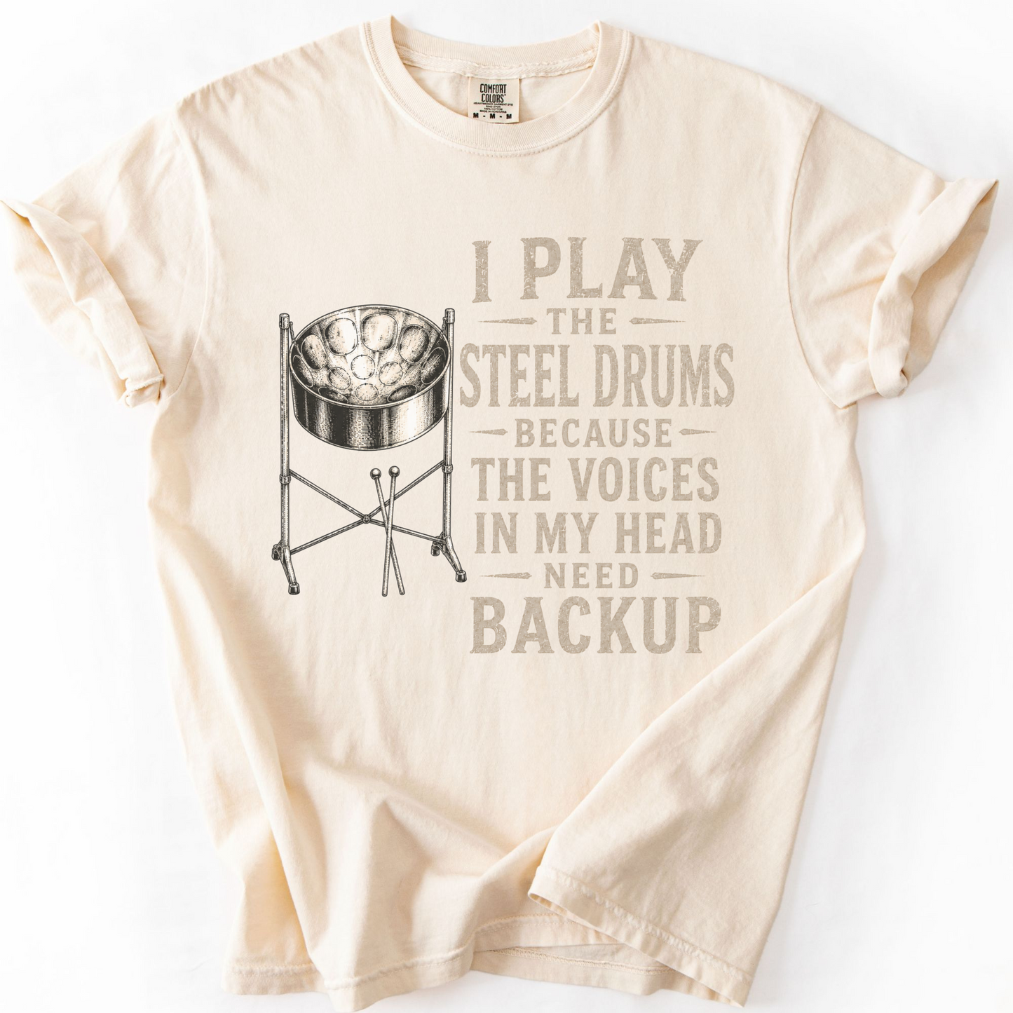 Funny Steel Drums Shirt, Steel Pan Player Gift, Caribbean Musician Tee