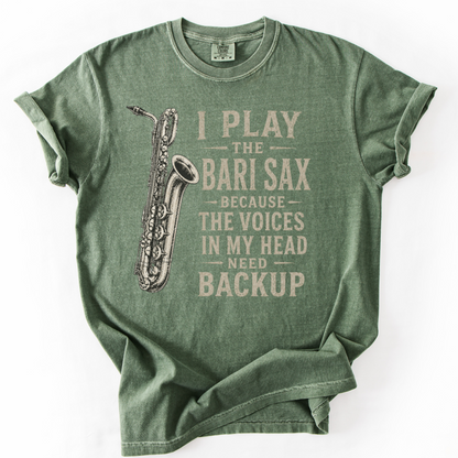 Funny Bari Sax Shirt, Baritone Saxophone Player Gift, Saxophonist Musician Tee
