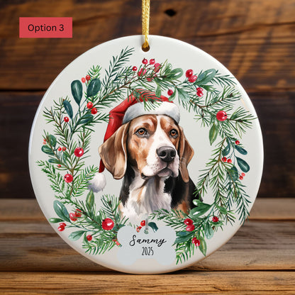 Personalized Beagle Ornament