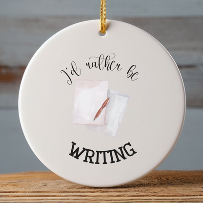 Writing Ornament