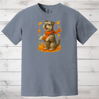 Load image into Gallery viewer, Miniature Schnauzer Autumn Sweatshirt, Cozy Fall Dog Sweater, Schnauzer Lover Apparel, Cute Autumn Dog Tee, Gift for Pet Lovers
