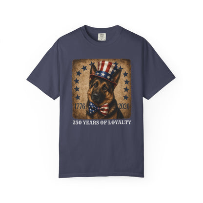German Shepherd 250 Years of Loyalty Shirt