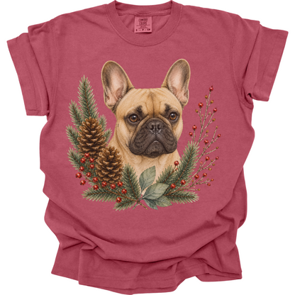 French Bulldog Christmas Shirt, Frenchie Dog Mom Tee, French Bulldog Lover Christmas Gift