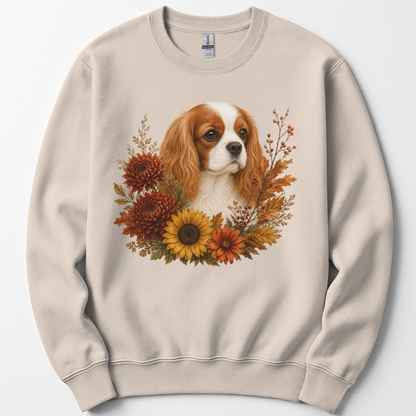 Blenheim Cavalier Autumn Floral Sweatshirt