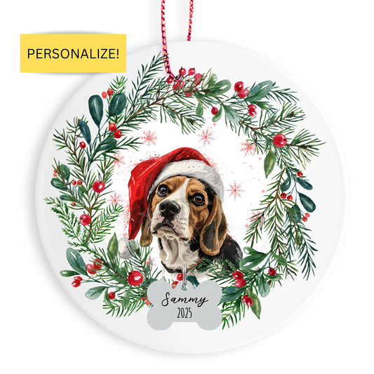 Personalized Beagle Ornament