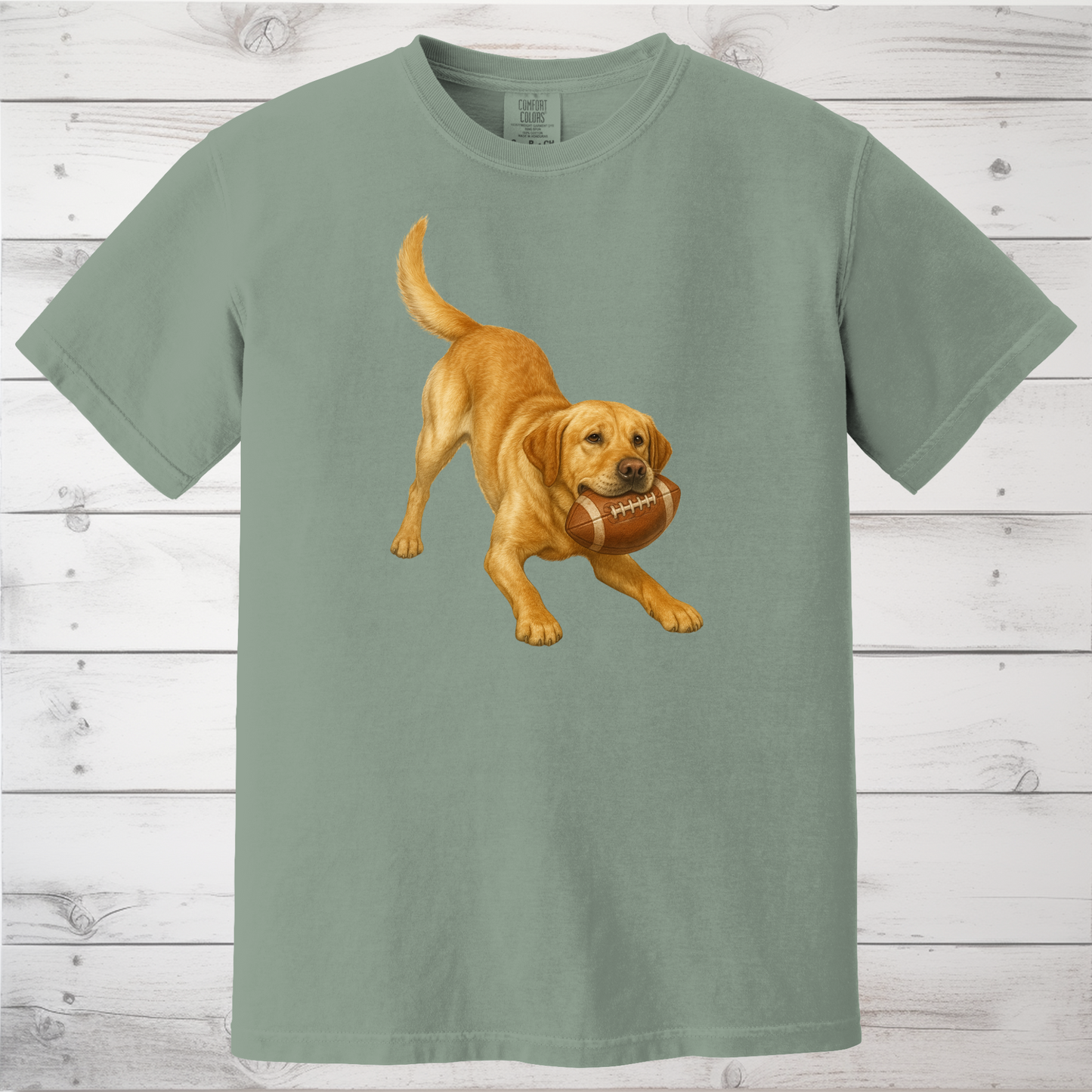 Football Lab Lovers Sweatshirt-Personalize for Lab Choice