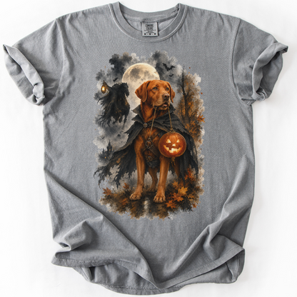 Fox Red Lab Headless Horseman Inspired Halloween Comfort Colors Shirt