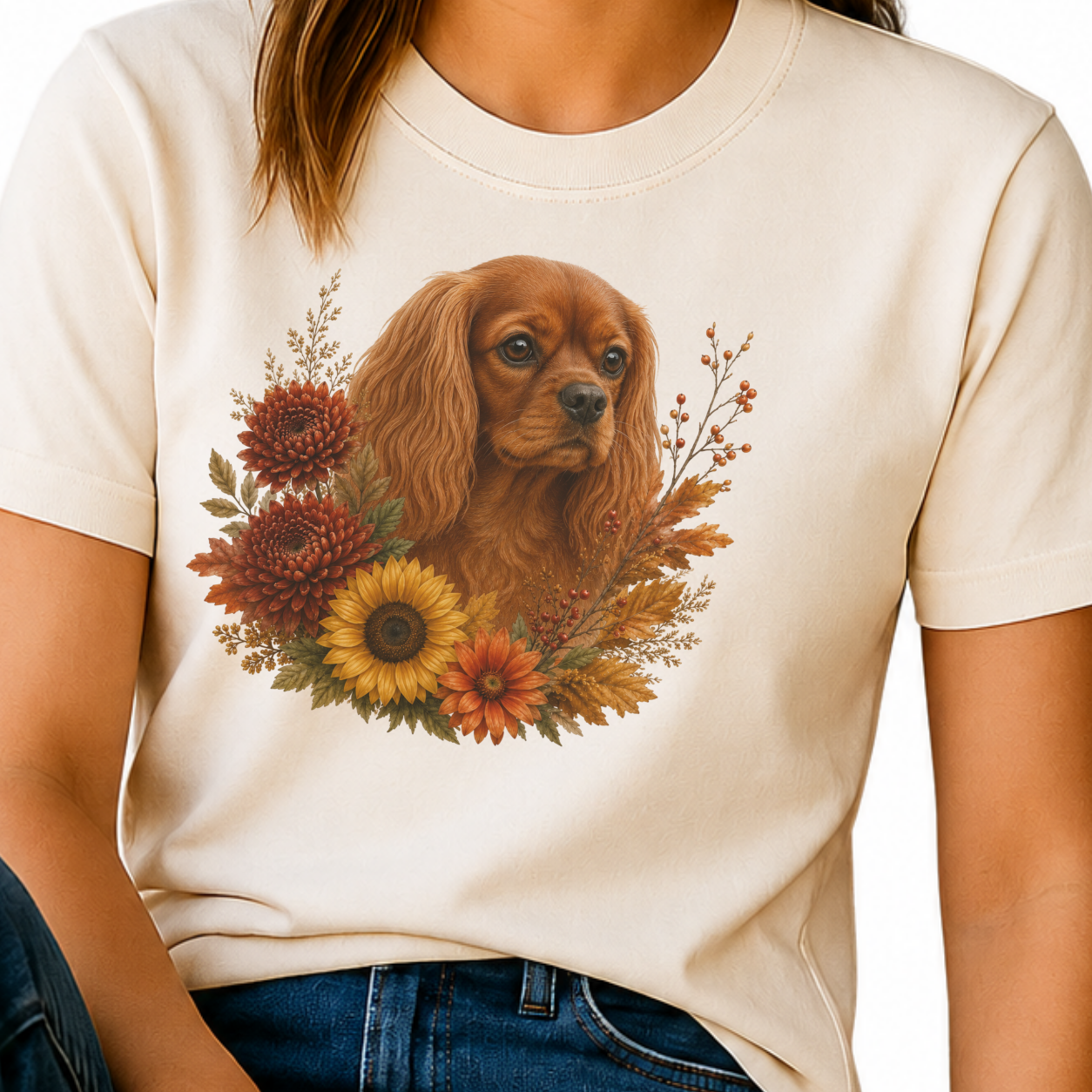 Ruby Cavalier Autumn Floral Shirt