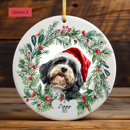 Personalized Havanese Christmas Ornament