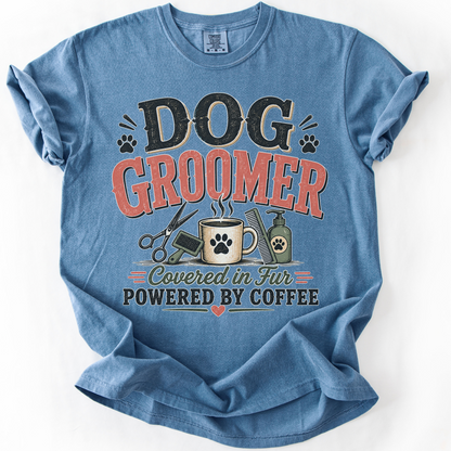 Dog Groomer Shirt, Grooming Gift, Funny Pet Groomer Tee, Dog Grooming Coffee Shirt