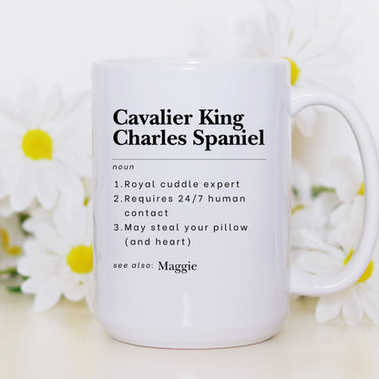Personalized Cavalier King Charles Spaniel Mug