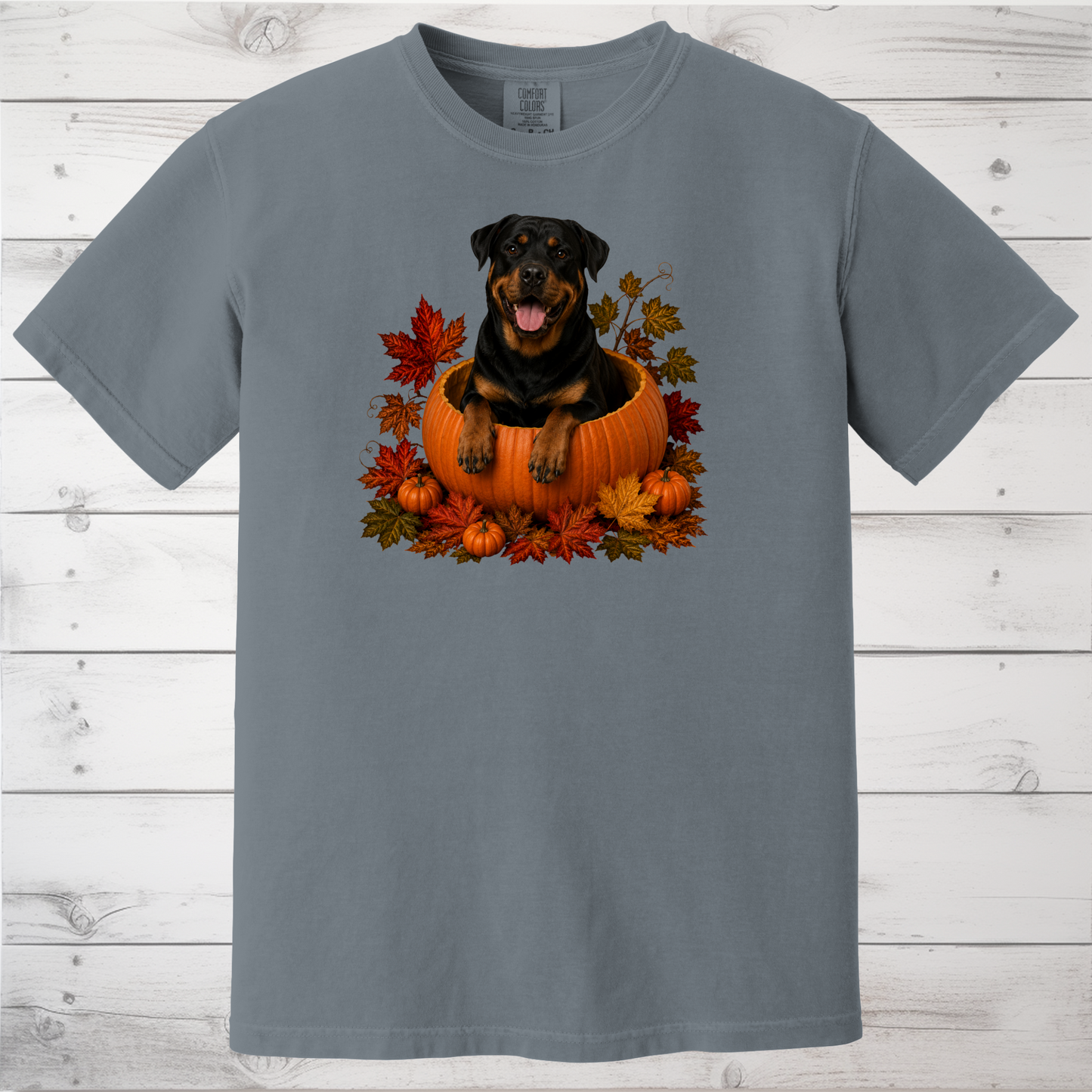 Rottweiler Pumpkin Shirt
