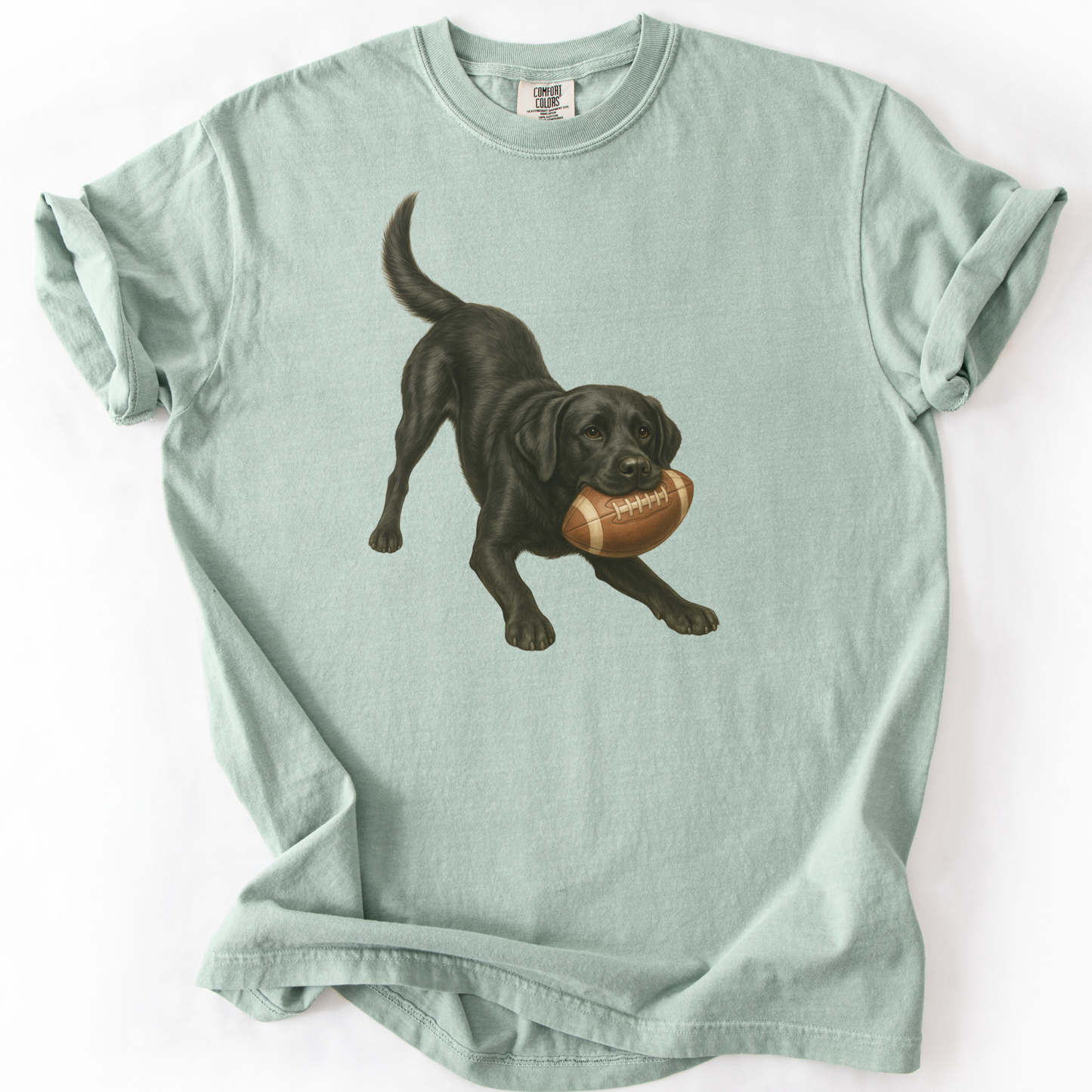 Black Lab Football Shirt