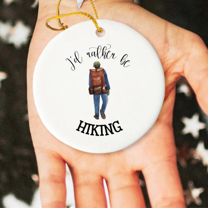 Hiking Ornament