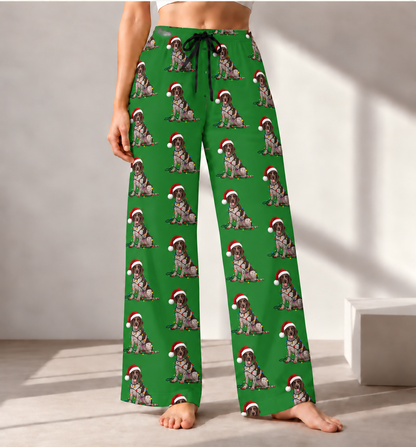 German Shorthaired Pointer Christmas Pajama Pants