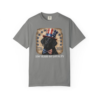 Black Lab 250 Years of Loyalty Shirt