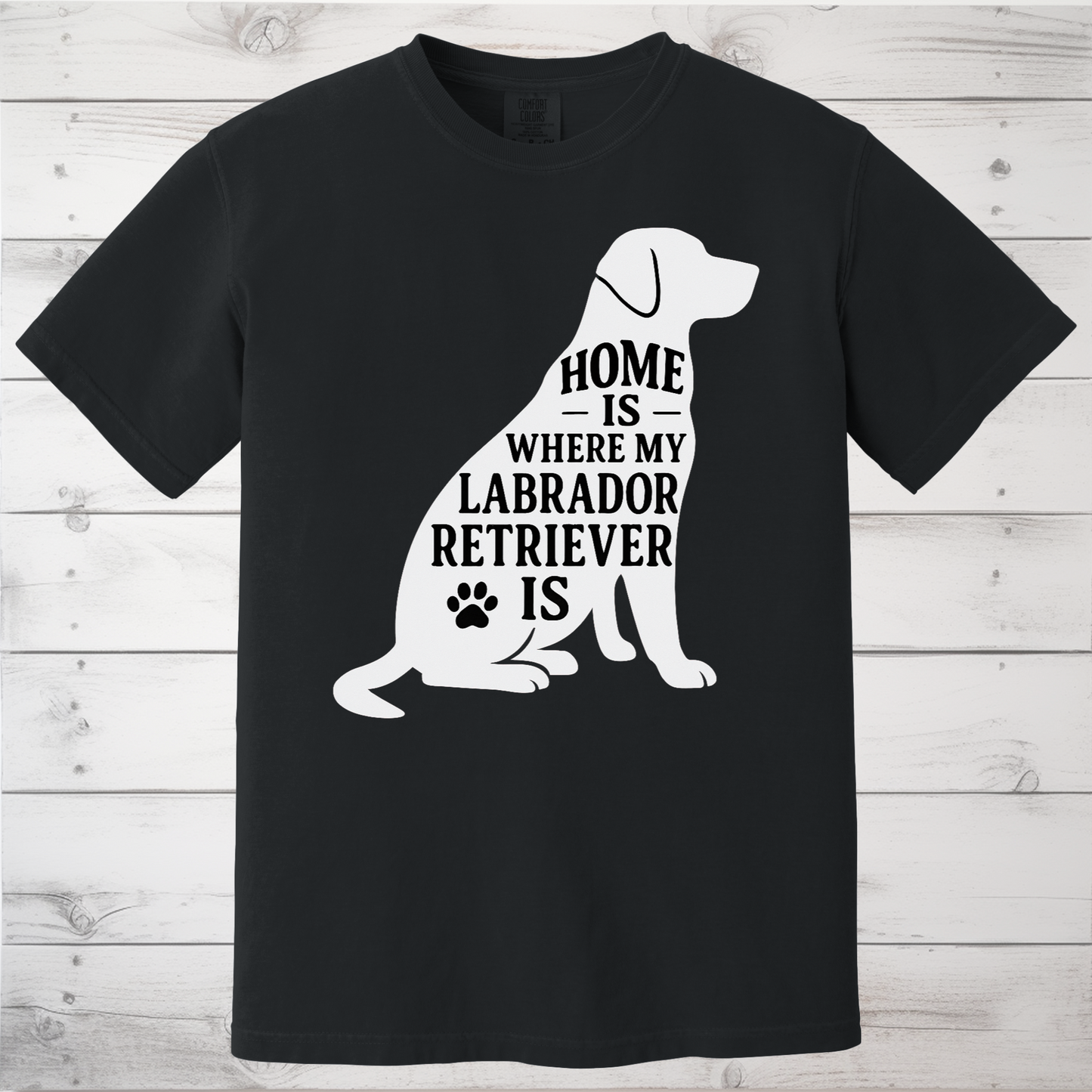 Whimsical Labrador Retriever Lover Gift, Pet-Centric Shirt, Labrador Keepsake