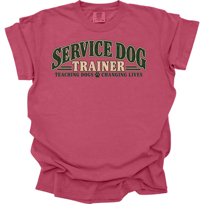 Dog Trainer Shirt, Service Dog Trainer Tee, Professional Dog Training Gift