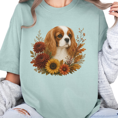 Blenheim Cavalier Autumn Floral Shirt