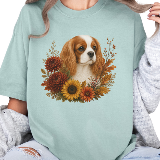 Blenheim Cavalier Autumn Floral Shirt