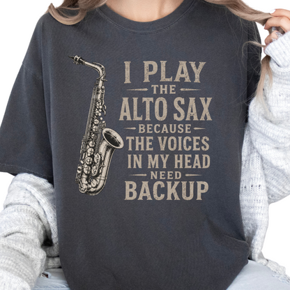 Funny Alto Sax Shirt, Alto Saxophone Player Gift, Saxophonist Musician Tee
