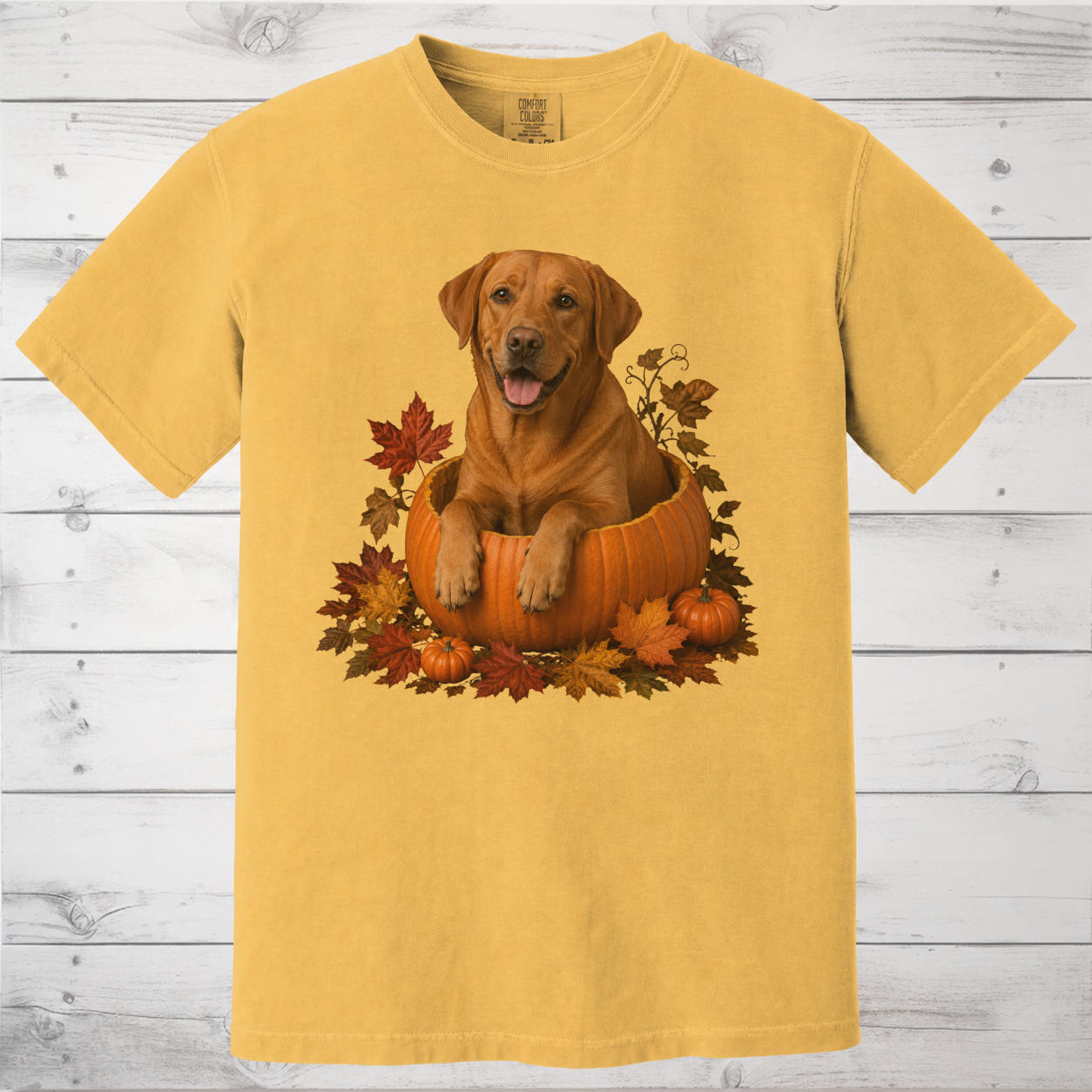 Fox Red Lab Pumpkin Shirt