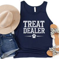 Load image into Gallery viewer, Treat Dealer Dog Lover Shirt, Funny Pet Owner T-Shirt for Dog Moms Dads, Cute Gift for Dog Trainers and Dog Sitters
