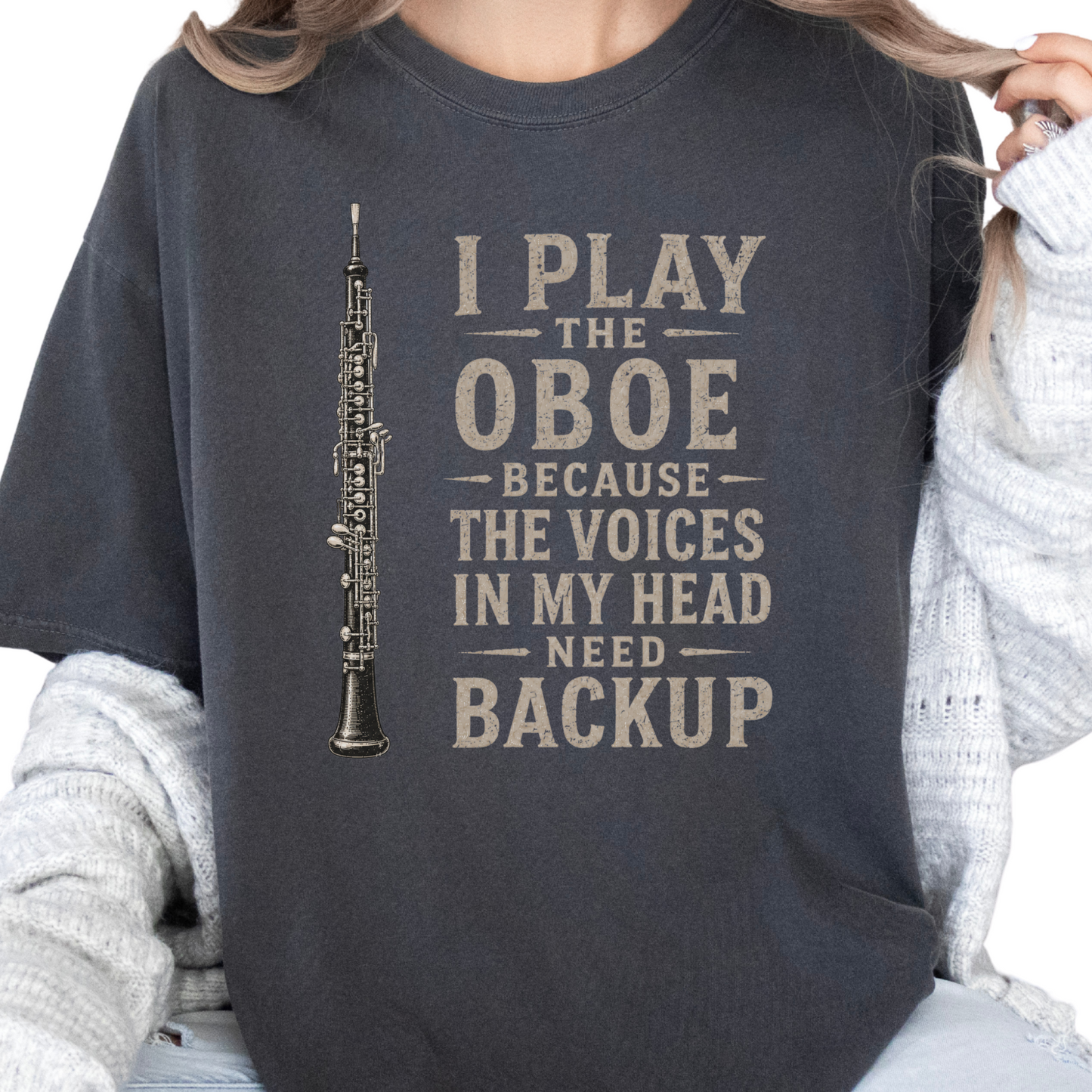 Funny Oboe Shirt, Oboe Player Gift, Double Reed Musician Tee