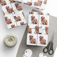 Load image into Gallery viewer, Chow Chow Christmas Lights Wrapping Paper