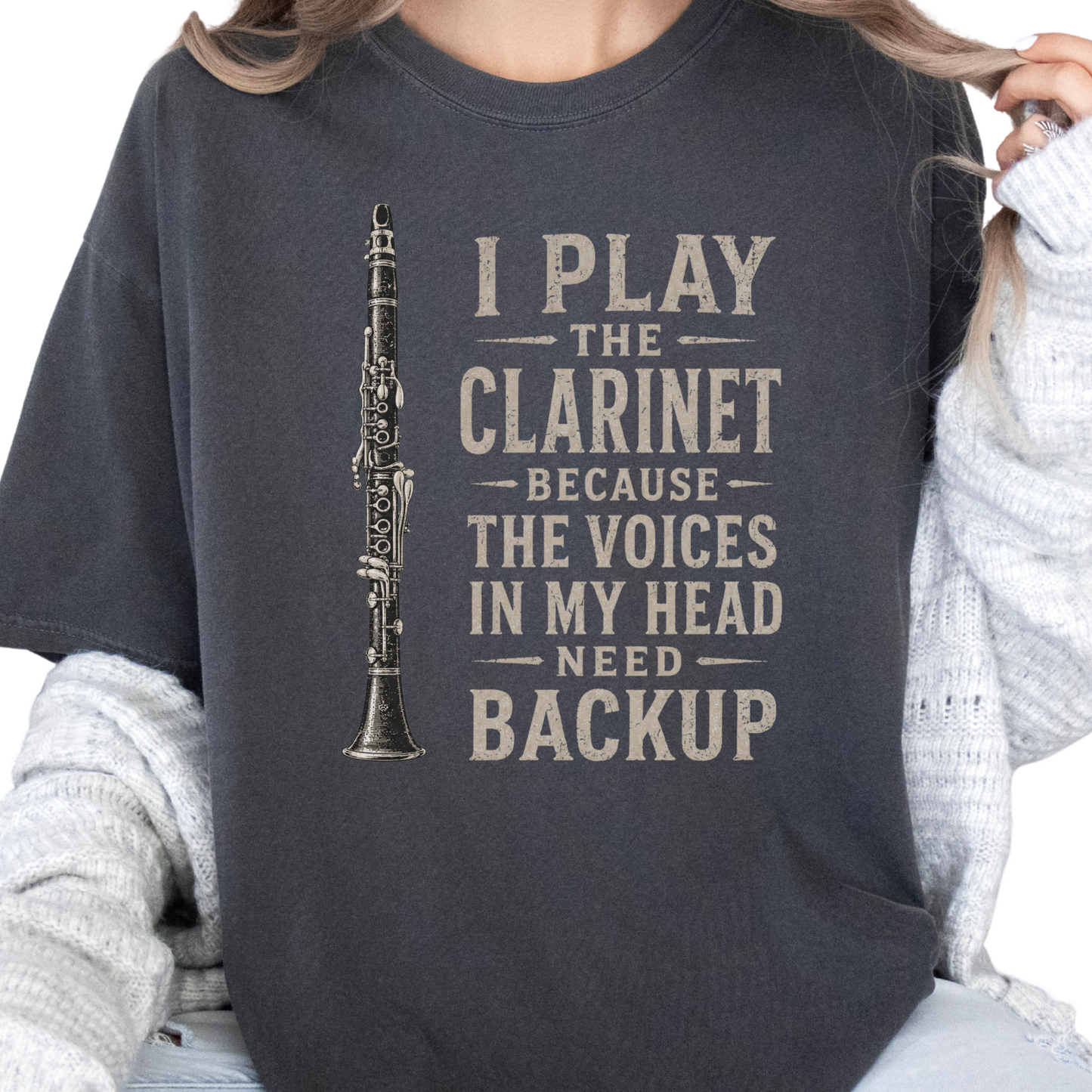 Funny Clarinet Shirt, Clarinet Player Gift, Clarinetist Musician Tee