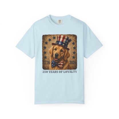 Golden Retriever 250 Years of Loyalty Shirt