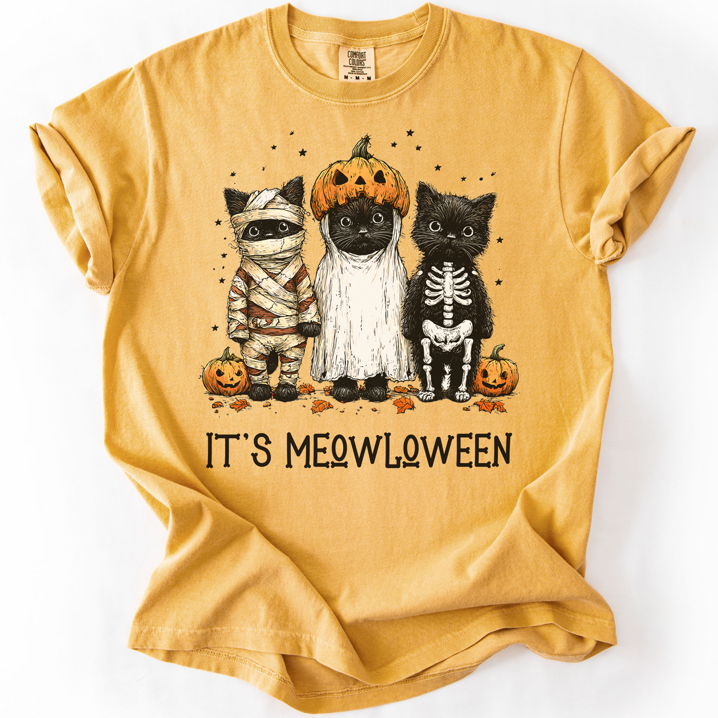 Halloween Cats in Costumes Tee
