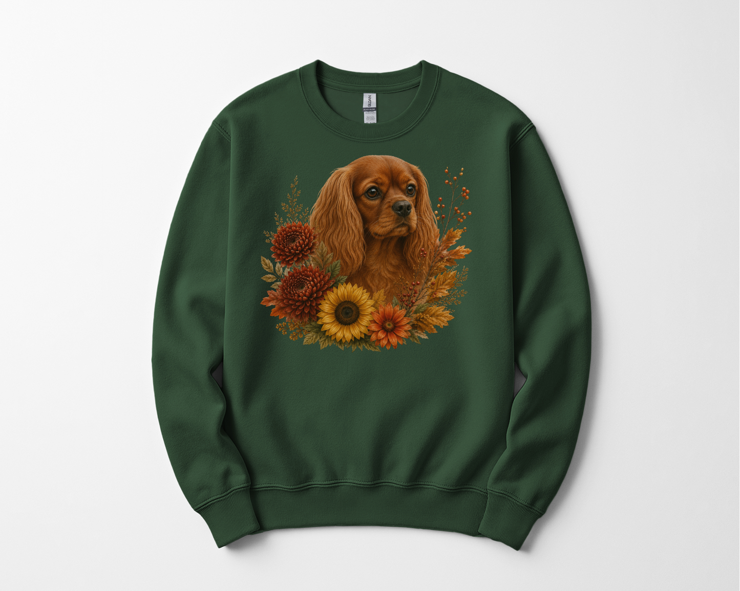 Ruby Cavalier Autumn Floral Sweatshirt