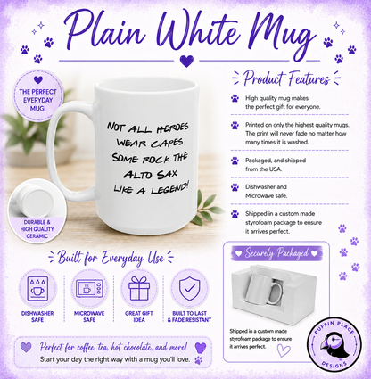 Cavalier King Charles Spaniel French Blue Toile Mug