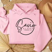 Load image into Gallery viewer, Savior &amp; Lord Shirt, Tank or Hoodie, Romans 10:9 Christian Apparel, Bible Verse Faith Gift for Women
