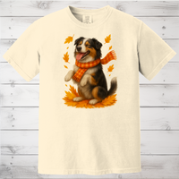 Load image into Gallery viewer, Australian Shepherd Autumn Sweatshirt, Cozy Fall Dog Sweater, Dog Lover Apparel, Cute Autumn Dog Tee, Gift for Dog Lovers
