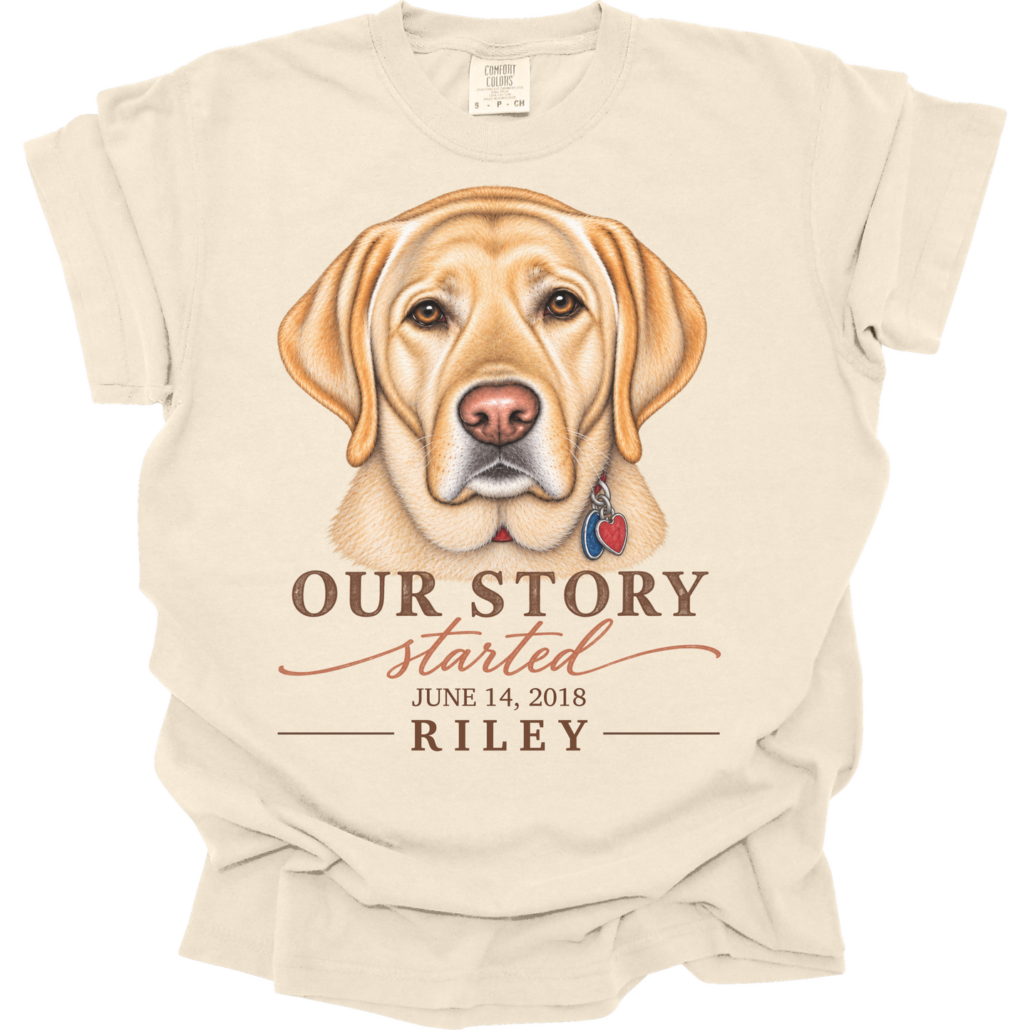 Personalized Gotcha Day Shirt, Custom Dog Portrait Tee, Dog Adoption Anniversary Gift