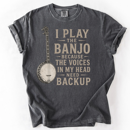 Funny Banjo Player Shirt, Bluegrass Musician Gift, Banjo Lover Tee