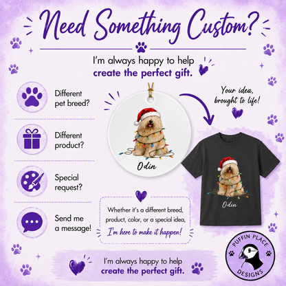 Personalized Dog Ornament, Double Sided Gotcha Day Gift, Custom Pet Adoption Keepsake