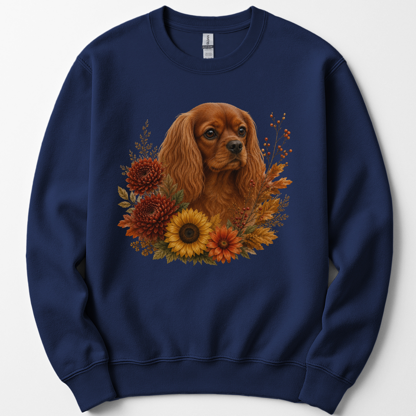 Ruby Cavalier Autumn Floral Sweatshirt