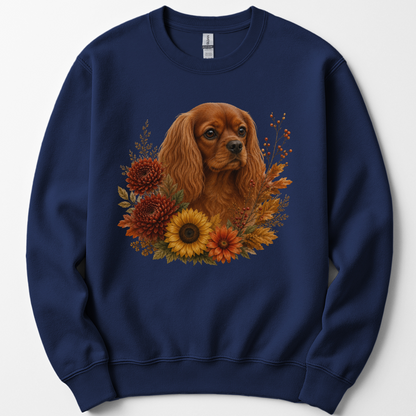 Ruby Cavalier Autumn Floral Sweatshirt