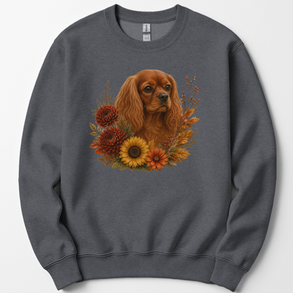 Ruby Cavalier Autumn Floral Sweatshirt