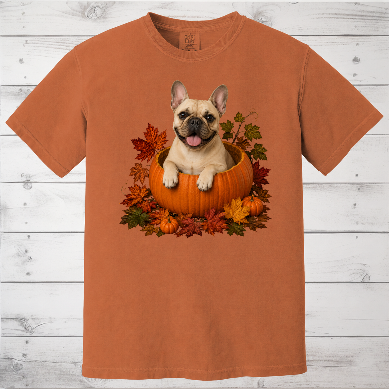 French Bulldog Pumpkin Shirt